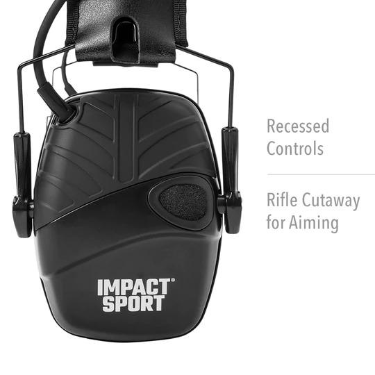 Наушники Howard Leight Impact Sport R-02524-EC с NRR защитой Черный - фото 3