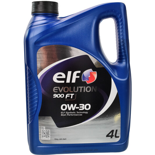 Моторное масло Elf Evolution 900 FT 0W-30 A3/B4 4 л (213993)