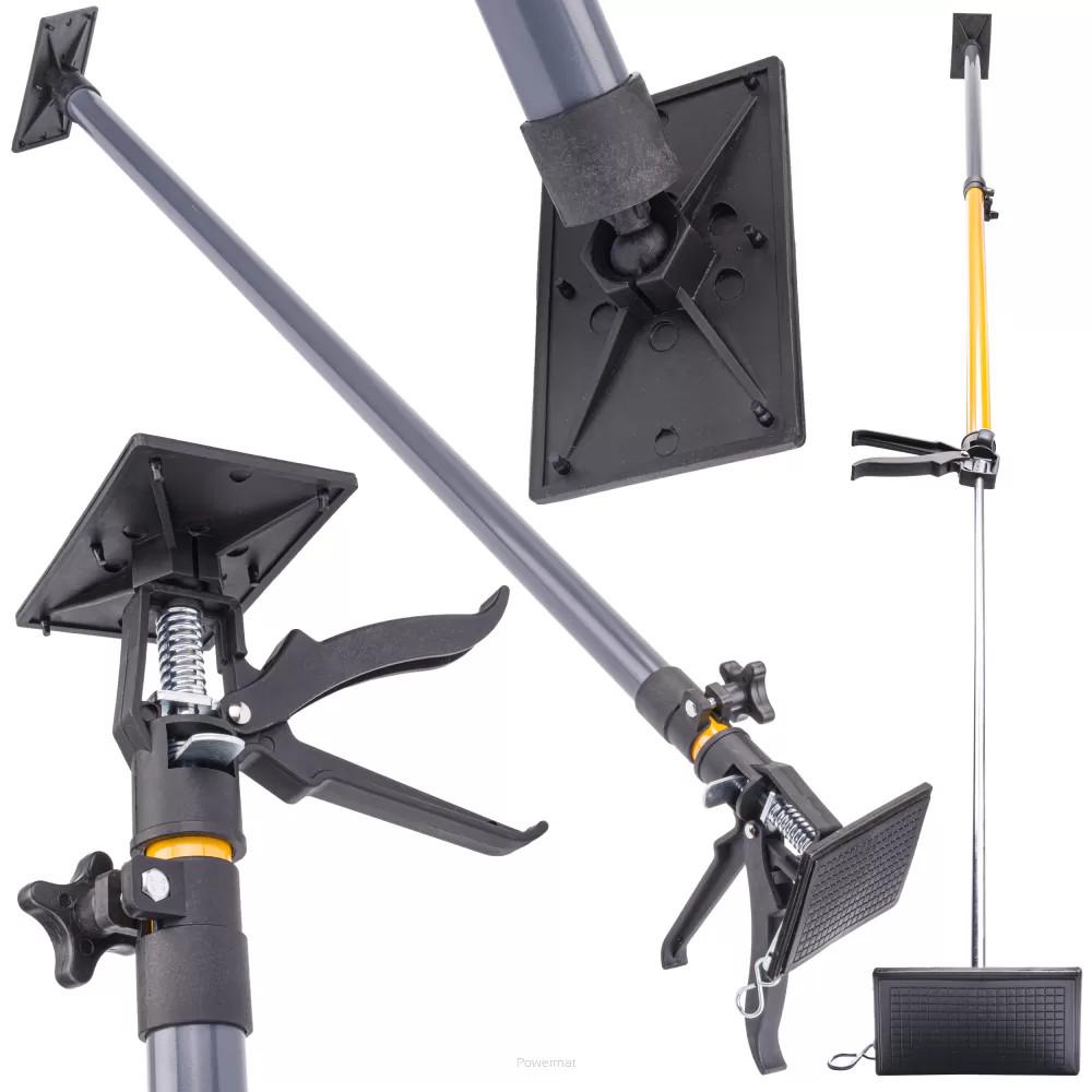 Опора телескопическая Powermat PM-PT-115290T 2553963520 для гипсокартона 115–290 см сталь регулируемая до 30 кг - фото 6