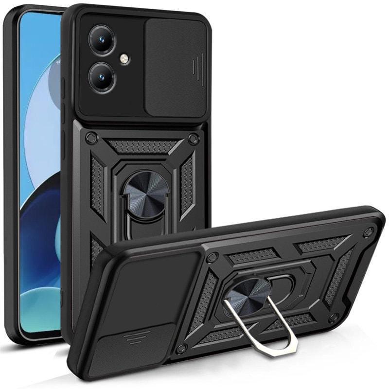 Чехол с защитой камеры 3DGuard Motorola G14 Black (33857-2B)