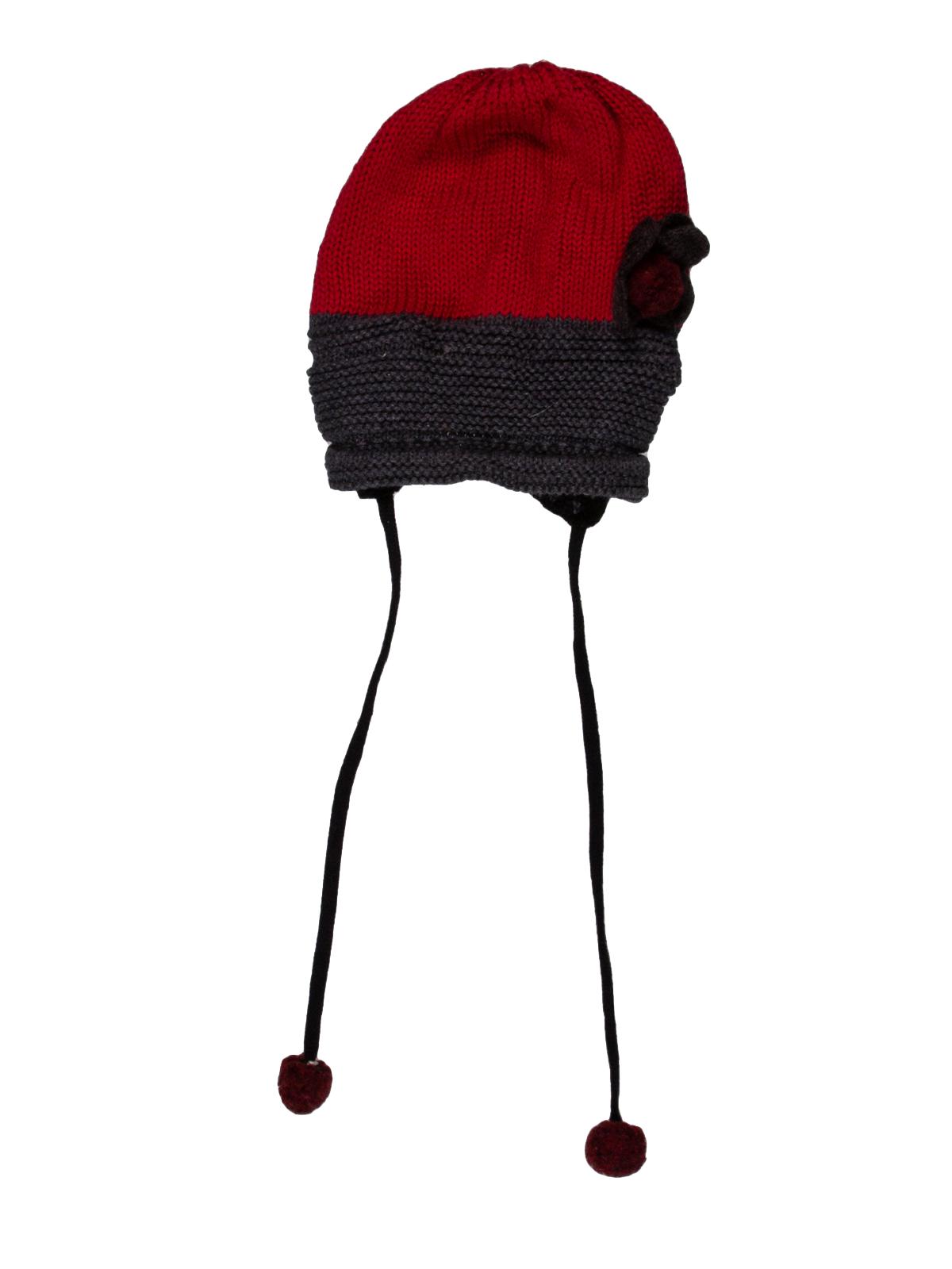Шапка Dolli von Doll 62-68 см 43 Красно-серый (710902995)