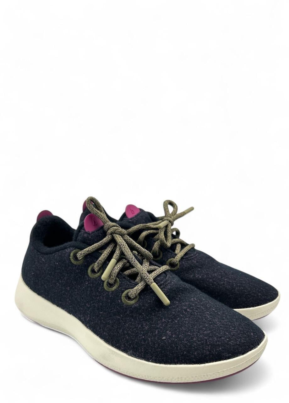 Кроссовки женские Allbirds Wool Runner Mizzle Nebula р. 38 24,5 см Синий (2802696607)