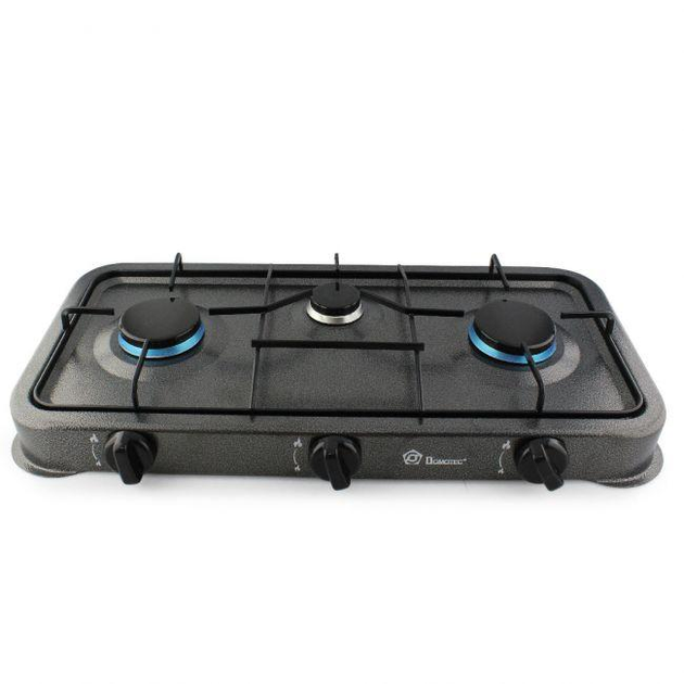 Плита газовая Domotec MS 6603 Серый (GR-05114)