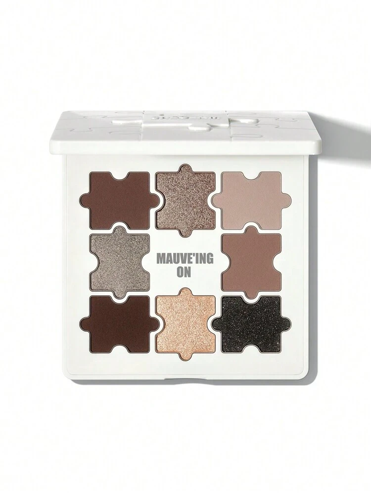 Палетка теней для век SHEGLAM Jazy Jigsaw Eyeshadow Palette-Hued in Nude