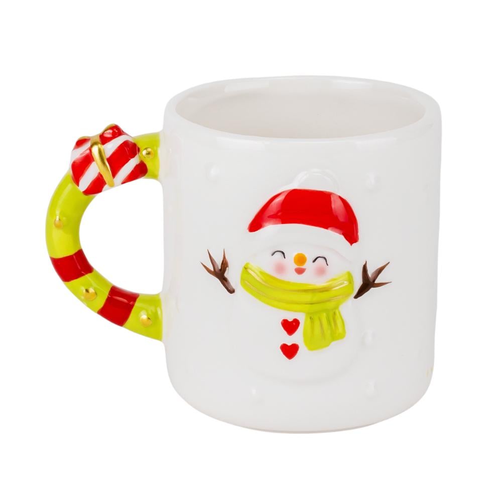 Чашка Сніговик 300 мл (6028-007) - фото 2 Чашка Сніговик 300 мл (6028-007) - фото 2