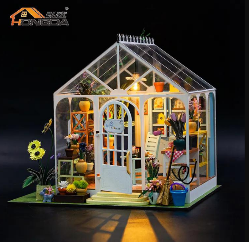 Румбокс 3D мініатюрний ляльковий будиночок CuteBee DollHouse Казковий сад (M2321) - фото 6 Румбокс 3D мініатюрний ляльковий будиночок CuteBee DollHouse Казковий сад (M2321) - фото 6