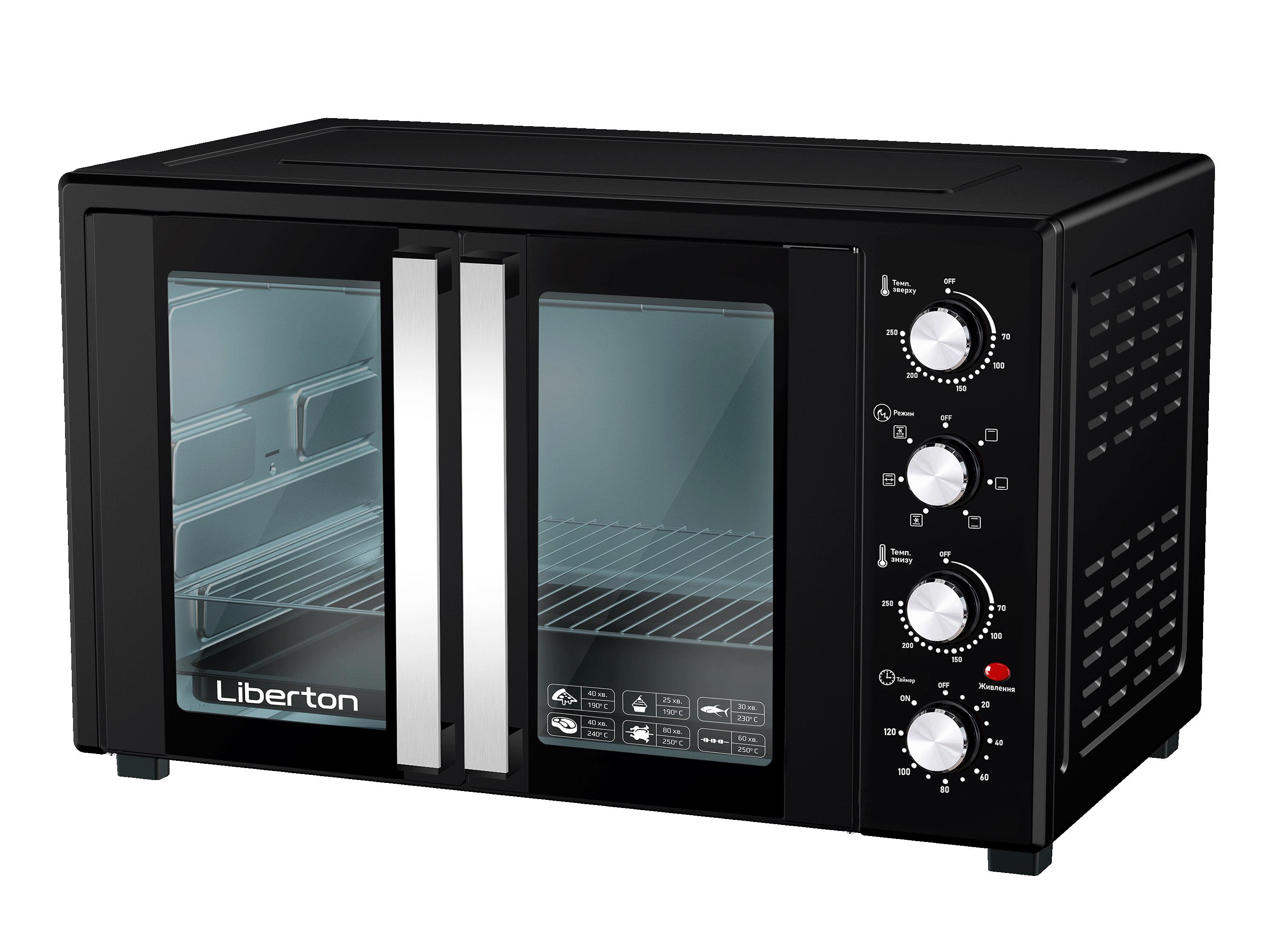 Електродуховка Liberton LEO-600 Black