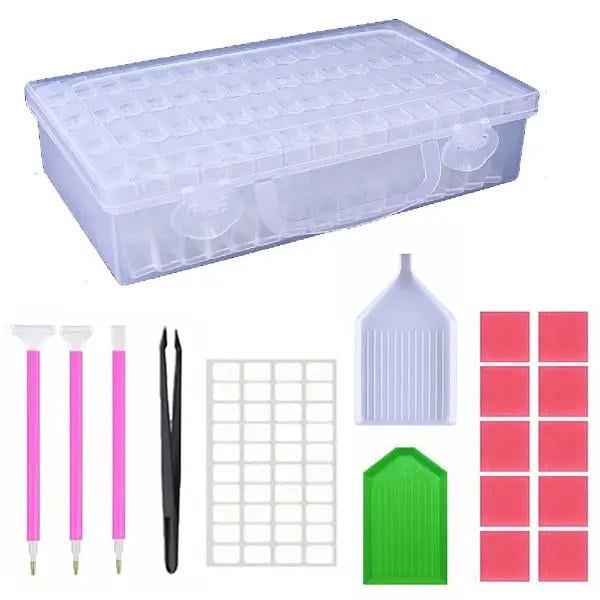 Органайзер для алмазной мозаики на 64 отделения (2082149417)