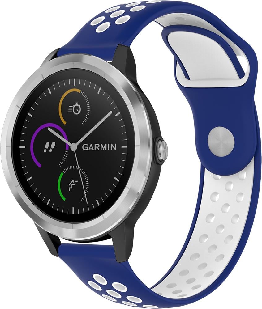 Ремінець Sport для Garmin Vivoactive 3 Blue White (23031-62) Ремінець Sport для Garmin Vivoactive 3 Blue White (23031-62)
