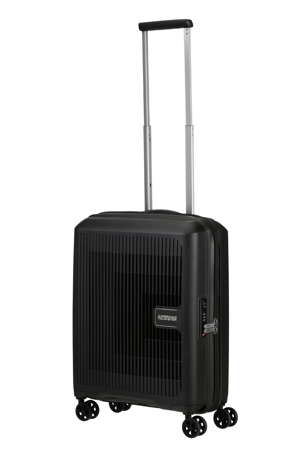 Чемодан American Tourister AEROSTEP 55x40x20/23 см Черный (MD8*09001) - фото 7