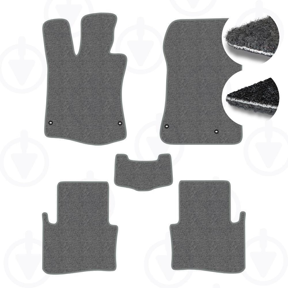 Комплект ковриков в салон Star-Tex для Acura RLX 2014-2020 р. текстиль/Ciak Серый (10020-62-06-08)