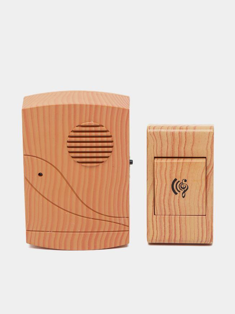 Дверной звонок Luckarm Intelligent D602 беспроводной от батарей Дерево (3641)