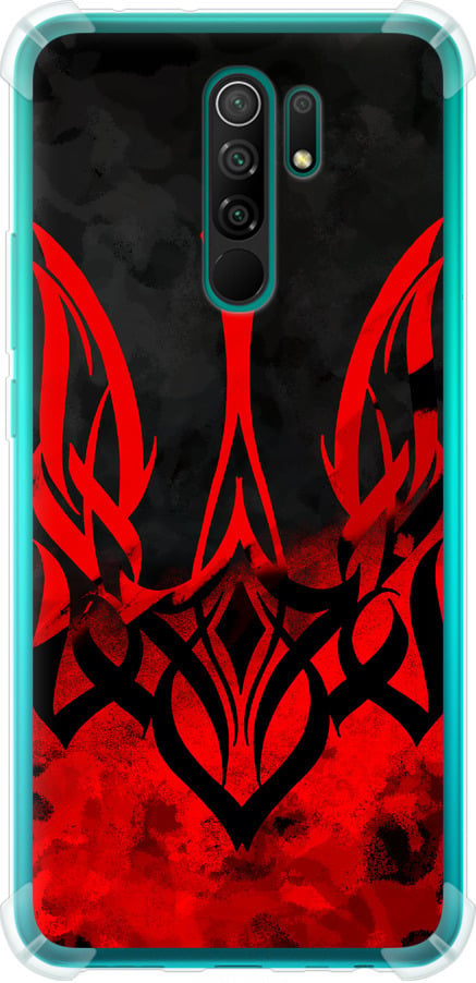 Чехол на Xiaomi Redmi 9 Герб Украины v2 (5312sp-2019-42517)