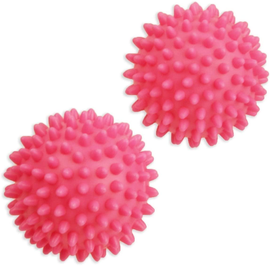 Шарики для стирки белья Dryer Balls 2 шт. Розовый (8a04cf43)