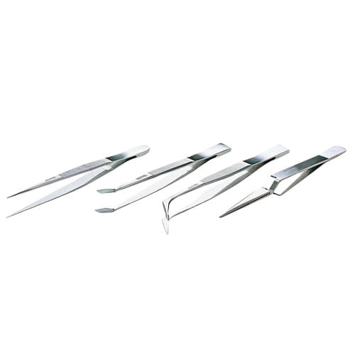 Набор пинцетов Pro'sKit 808-389 AISI 304 4 шт. 110-120 мм (34618471) Набор пинцетов Pro'sKit 808-389 AISI 304 4 шт. 110-120 мм (34618471)