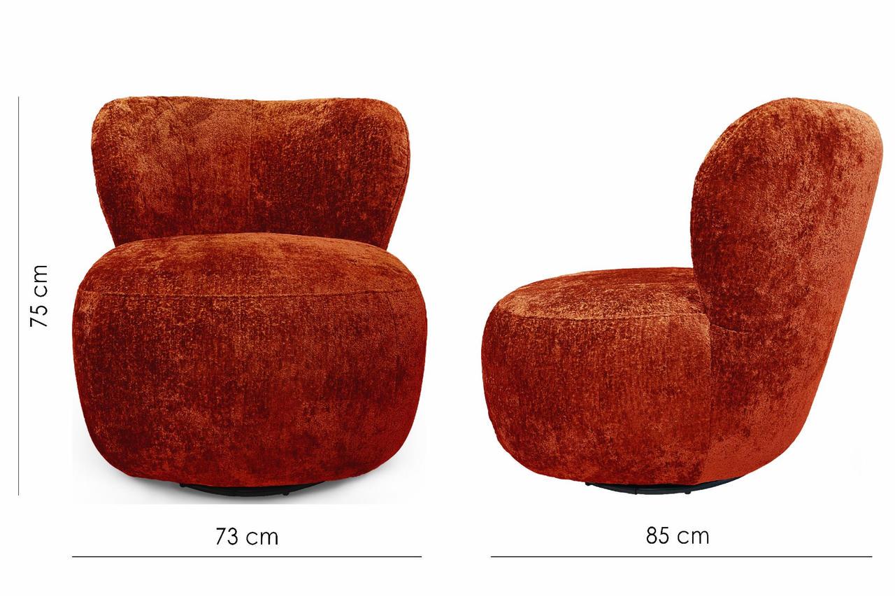 Крісло Flexy поворотне 360° Siena fabric (13667) - фото 6 Крісло Flexy поворотне 360° Siena fabric (13667) - фото 6