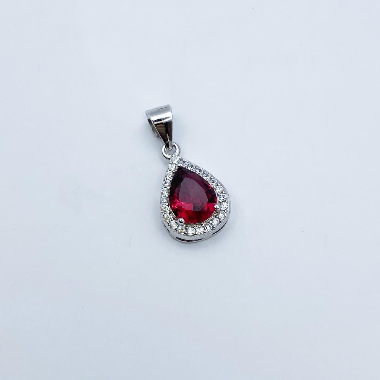 Серебряный кулон с кубическим цирконием 1,75 г (2184919837)