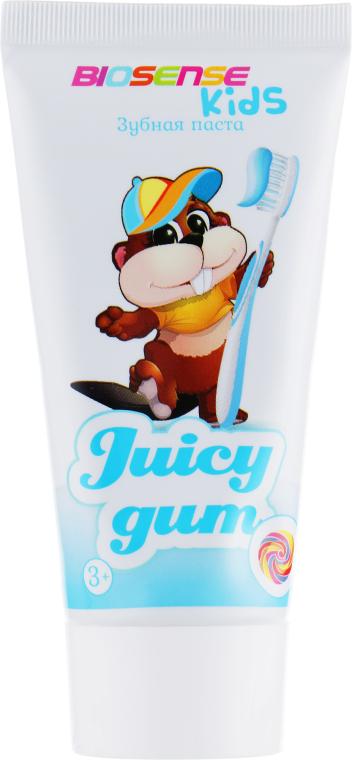 Зубна паста дитяча Bioton Biosense Kids Juicy gum 3+ років 50 мл (13406)