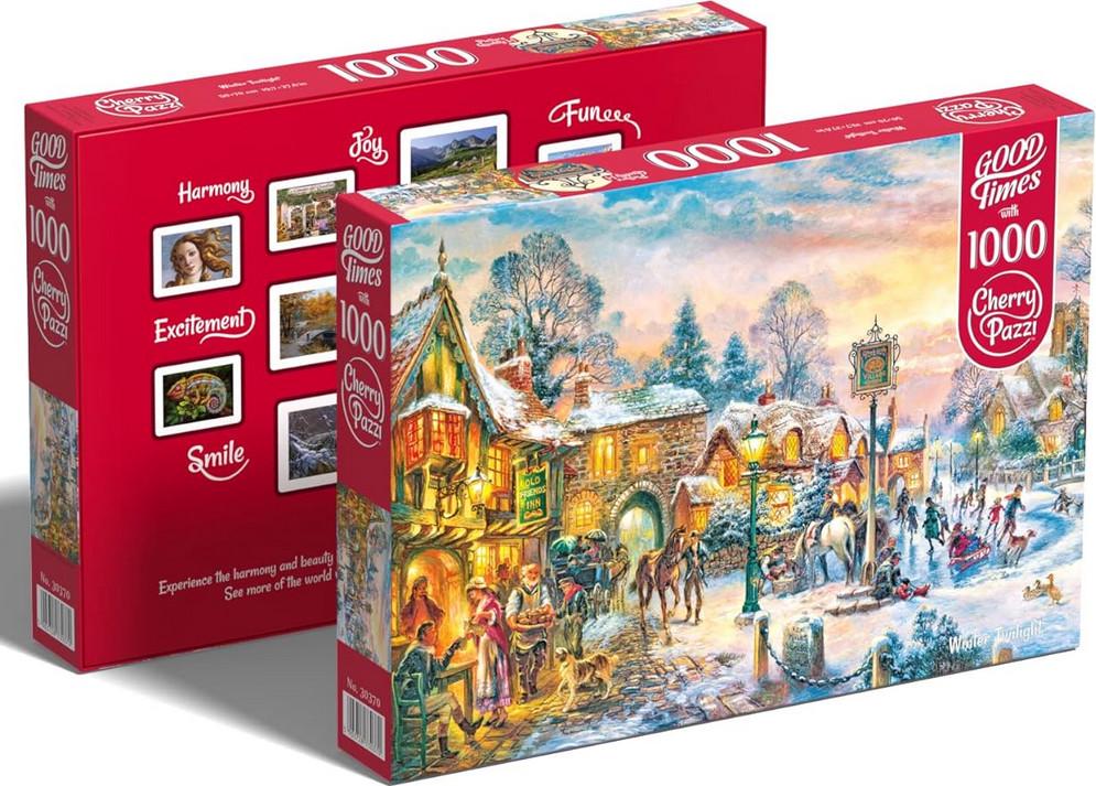 Пазл CherryPazzi Зимові сутінки 1000 ел. - фото 3 Пазл CherryPazzi Зимові сутінки 1000 ел. - фото 3