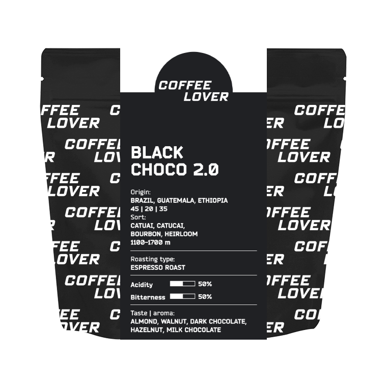 Кава зернова Coffee Lover Black Choco 2.0 250 г (020)