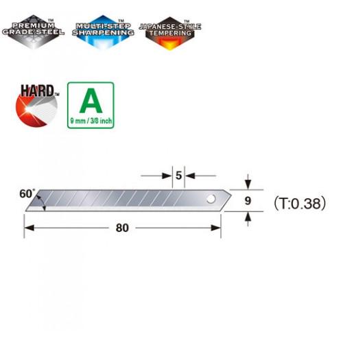 Лезвия сегментные TAJIMA Endura Blade 10 шт. (LCB30) - фото 3