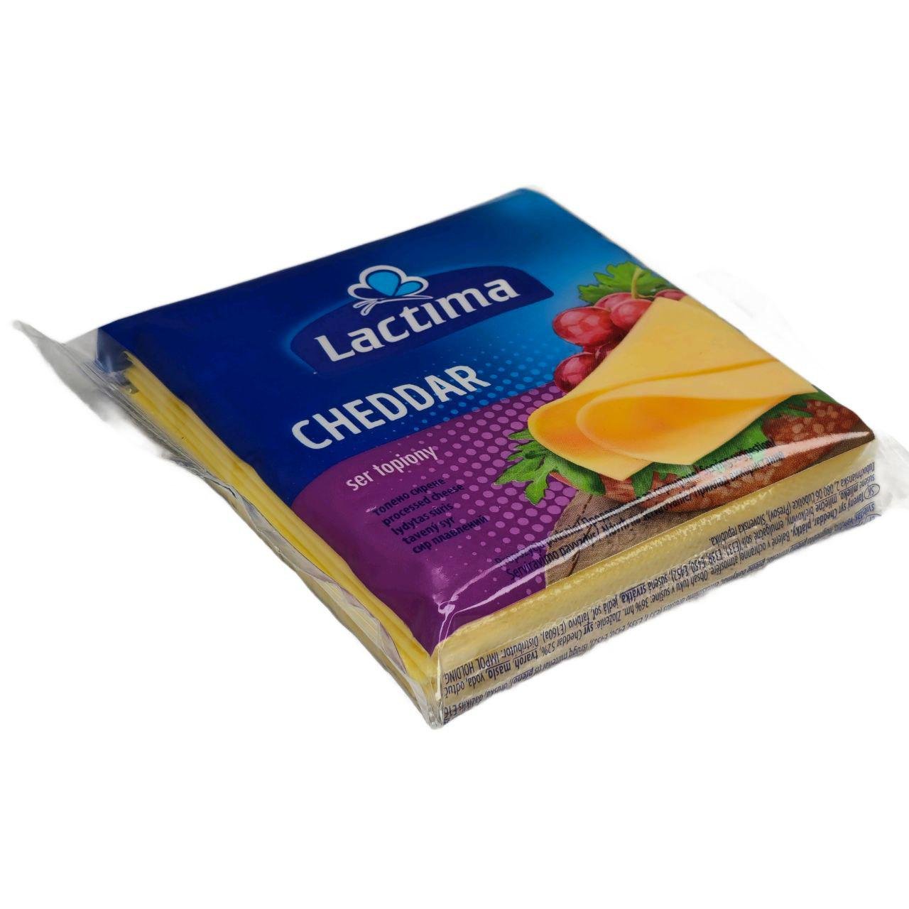 Сир тостовий Lactima Cheddar 130 г (31986496)