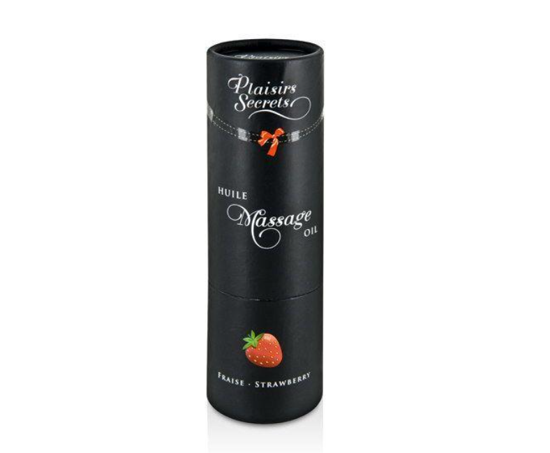 Массажное масло Plaisirs Secrets Strawberry 59 мл (SO1842) Массажное масло Plaisirs Secrets Strawberry 59 мл (SO1842)