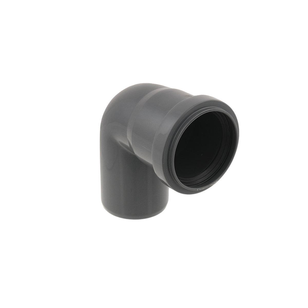 Колено канализационное внутреннее Ostendorf HT Safe 50x87° (25193946)