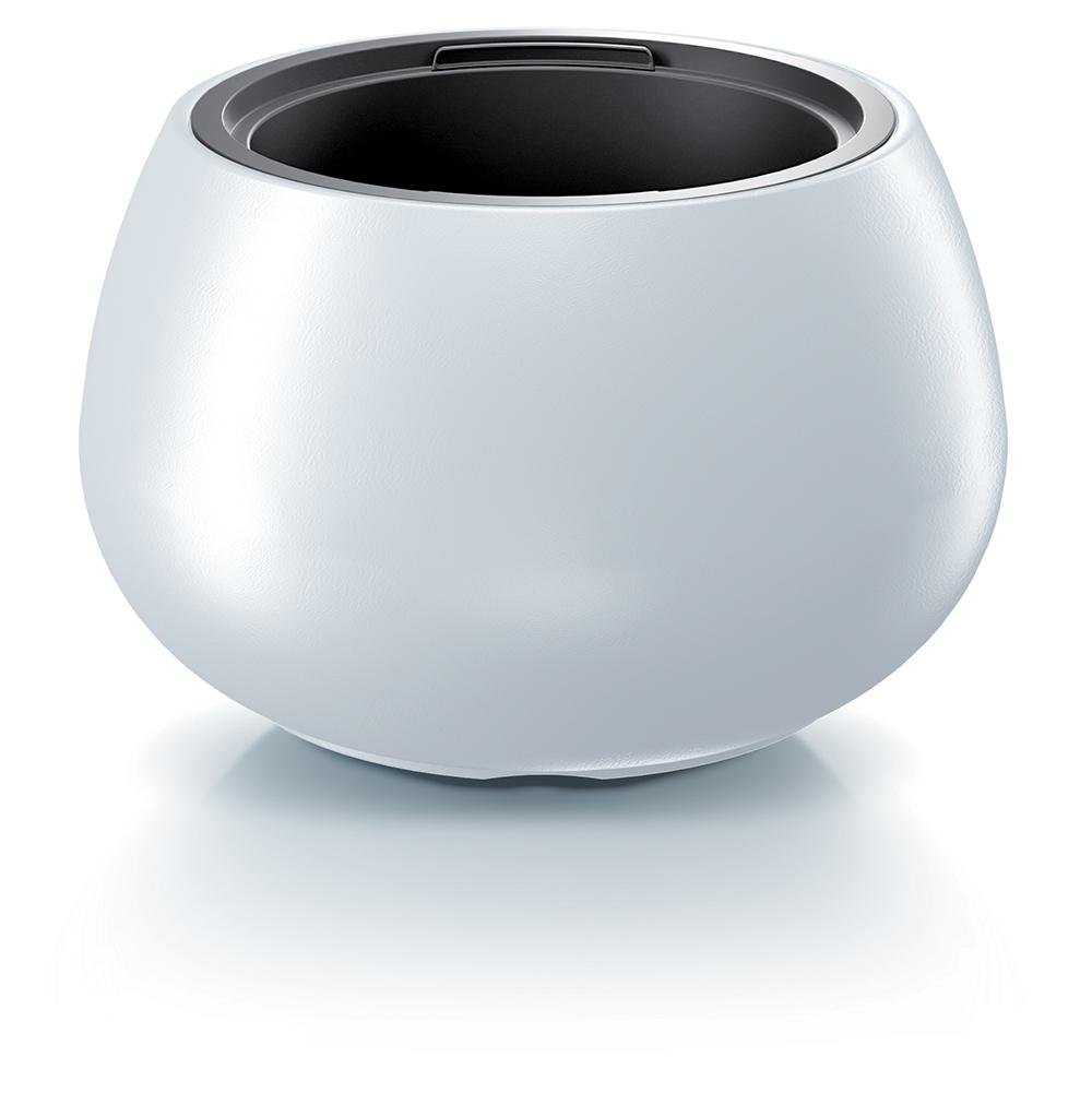 Горшок для цветов Prosperplast HEOS 44х27 см круглый с вкладышем Белый (89236-449)