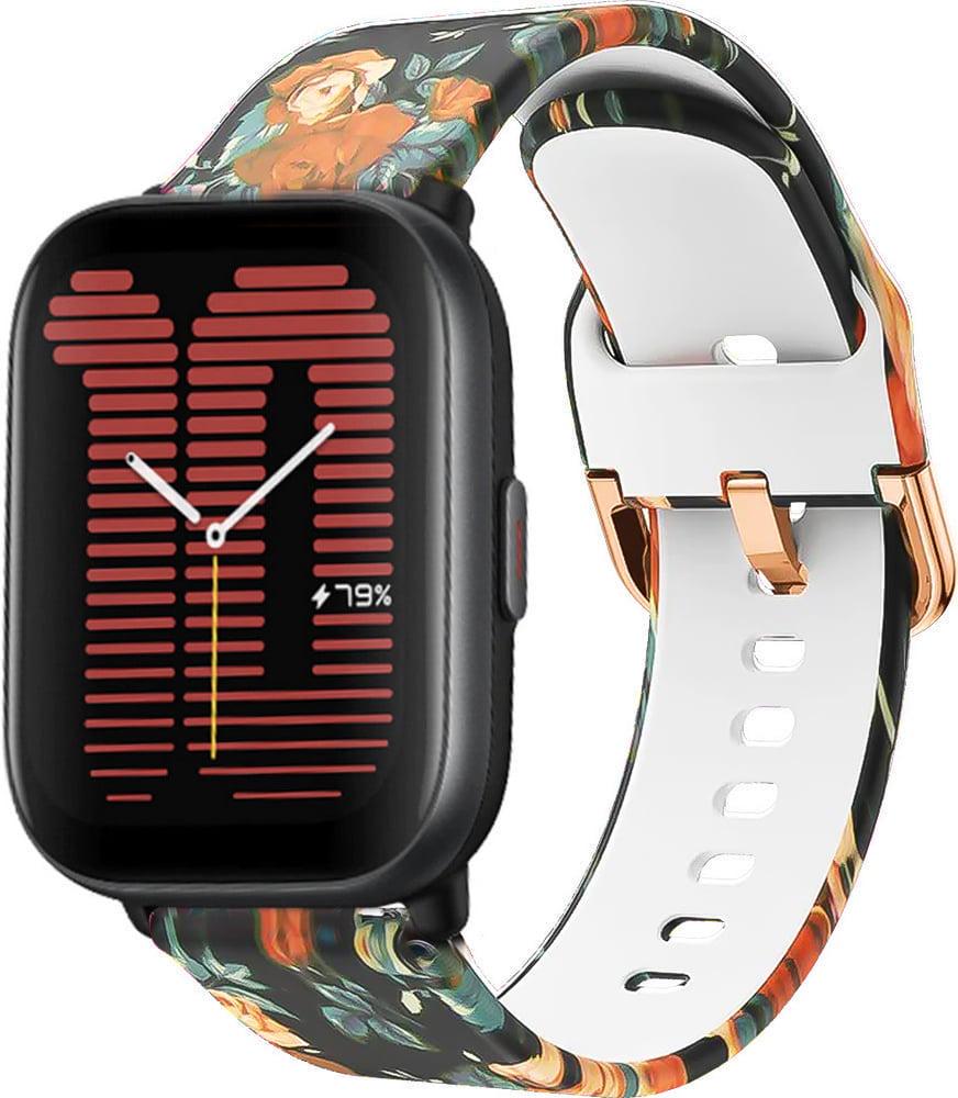 Ремешок Colorful для Amazfit Active Rose Noir (41782)