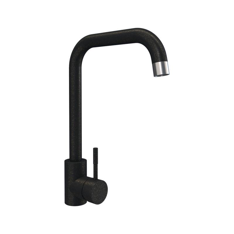 Смеситель для кухни Platinum NА3008B PLS-A33525 однорычажный Черный (150858)