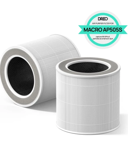 Фільтр для очищувача повітря Dreo DR-HPA025 White - фото 3 Фільтр для очищувача повітря Dreo DR-HPA025 White - фото 3