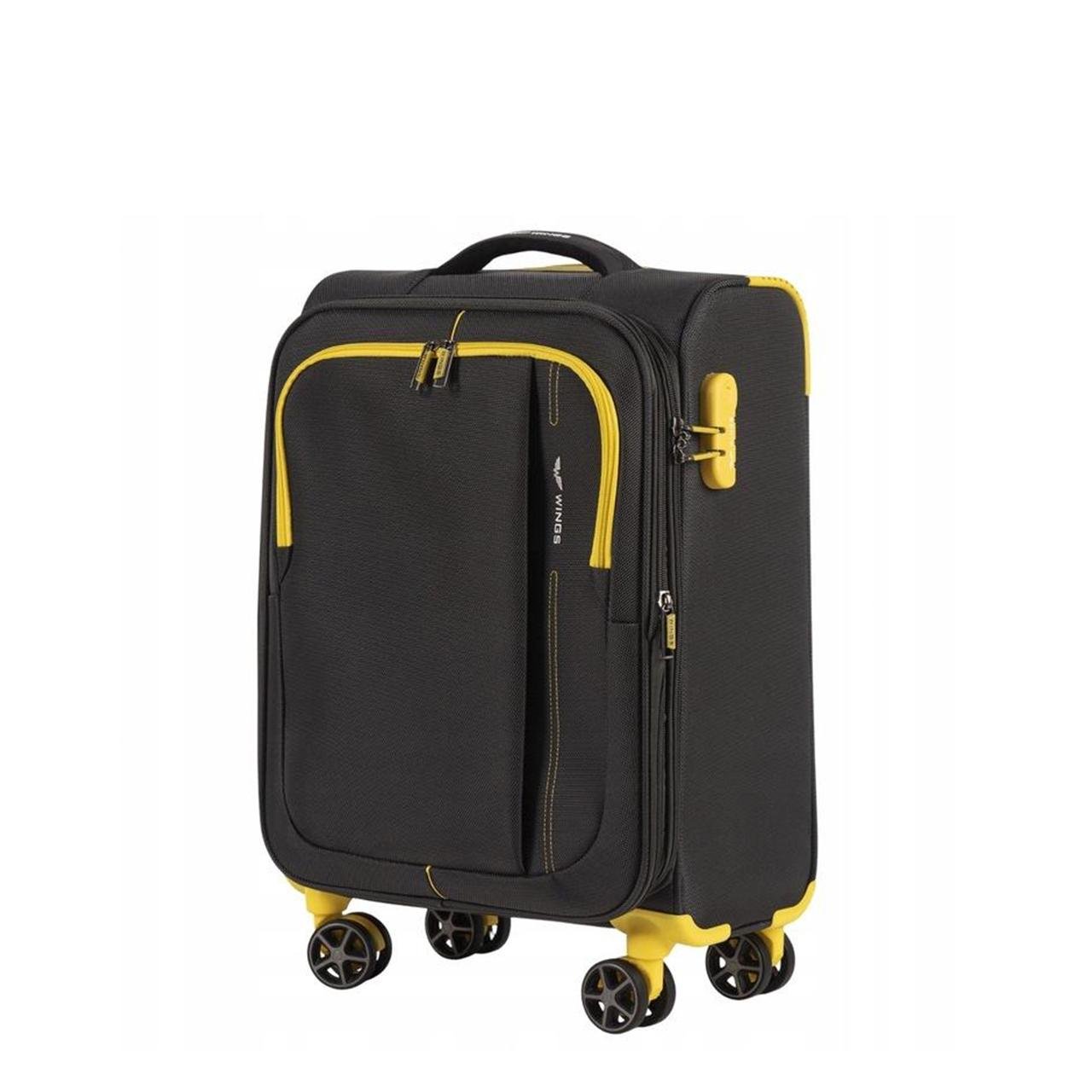 Чемодан Wings AVC01 маленький 38 л Серый (AVC01-S-Grey)