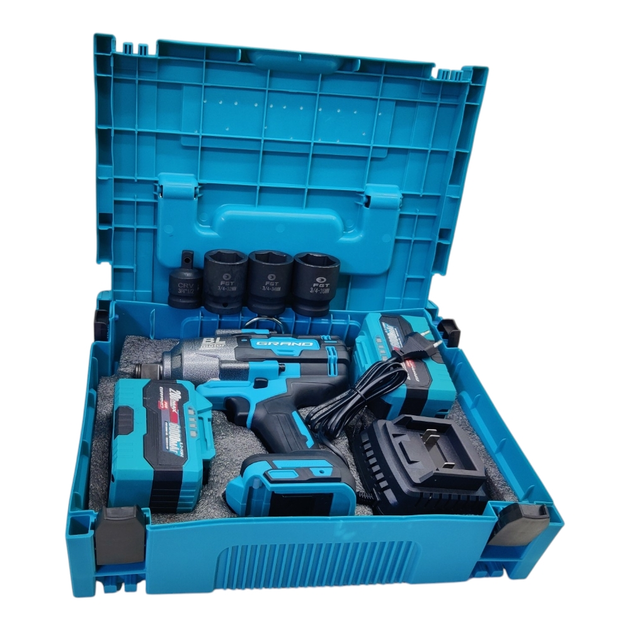 Гайковерт акумуляторний Grand АГ-2100UBL (65708135) - фото 5 Гайковерт акумуляторний Grand АГ-2100UBL (65708135) - фото 5