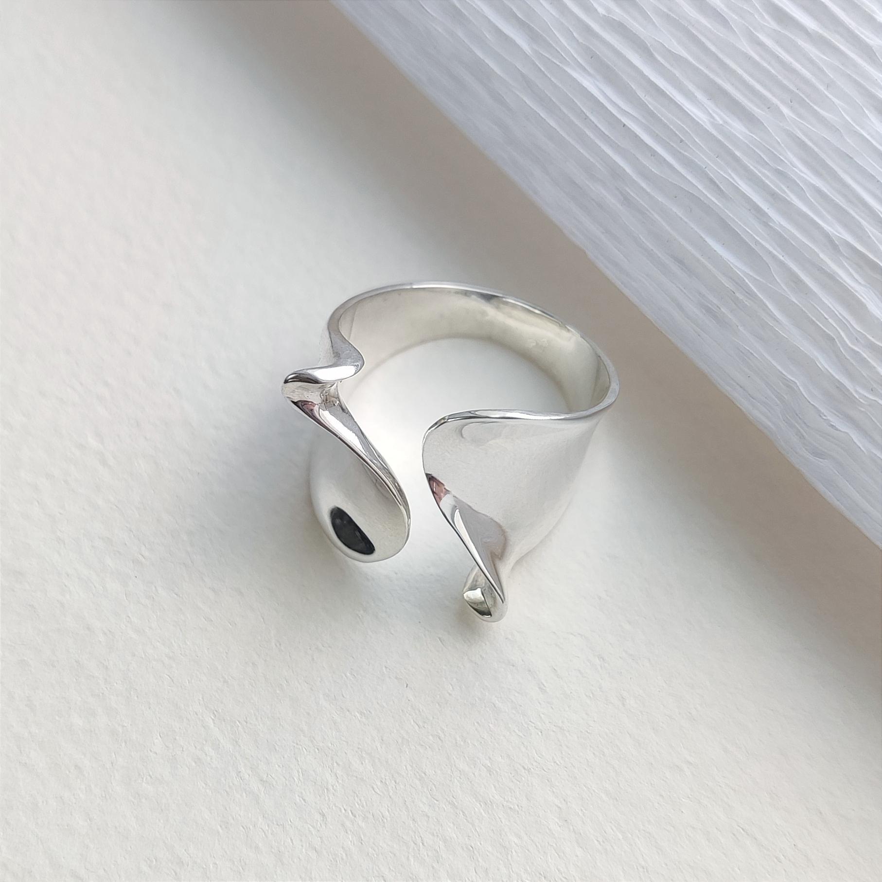 Каблучка срібна Diva Атлантида р. 19 (091к190) - фото 3