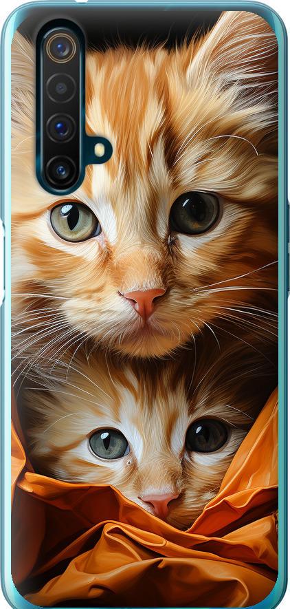 Чехол на Realme X50 Котики 2 (5664u-1894-42517) Чехол на Realme X50 Котики 2 (5664u-1894-42517)