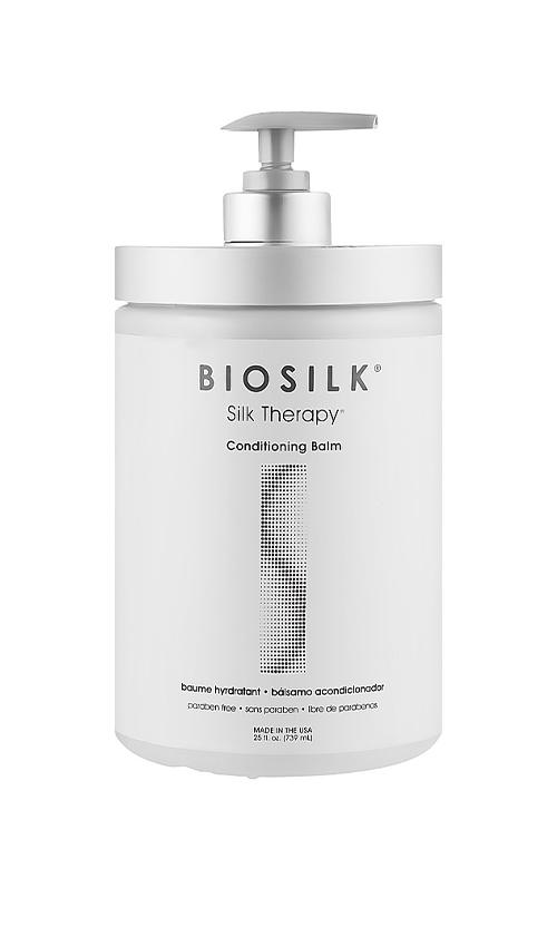 Бальзам-кондиціонер BioSilk Silk Therapy для волосся після хімічної завивки (31281) - фото 1