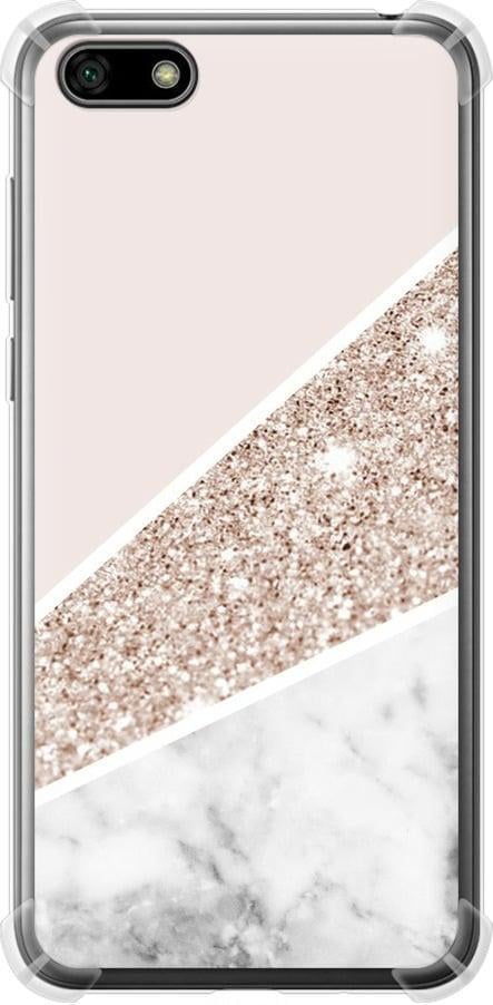 Чехол на Huawei Y5 2018 Пастельный мрамор (4342sp-1500-42517)