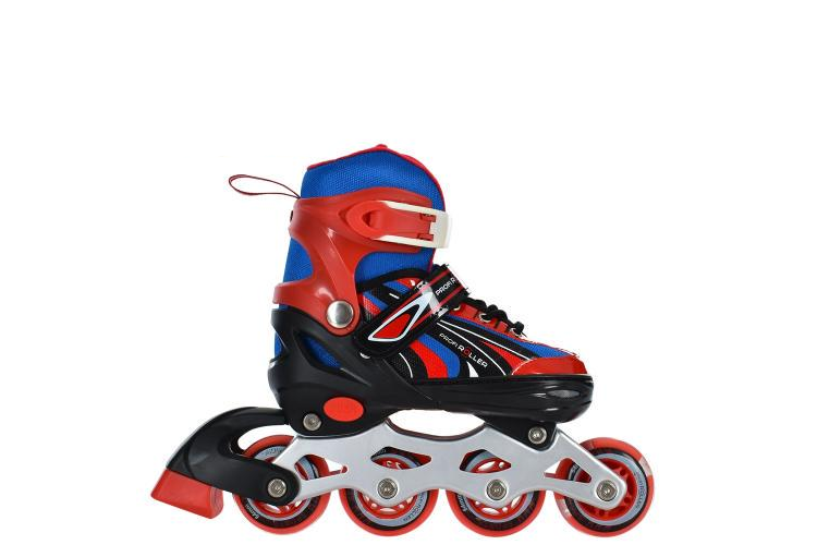 Роликові ковзани дитячі розсувні A4146-S-R р. 31-34 - фото 1 Роликові ковзани дитячі розсувні A4146-S-R р. 31-34 - фото 1