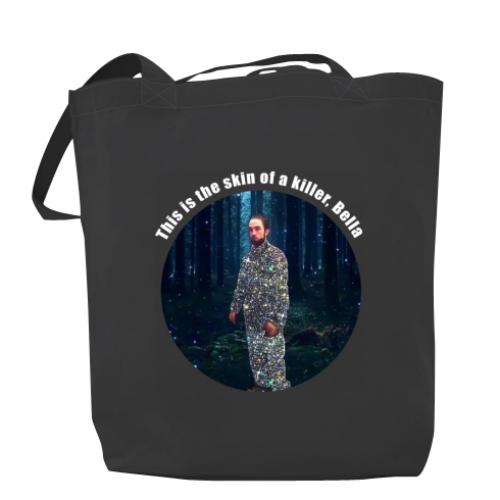 Шоппер This is The Skin of a Killer, Bella 37x41 см Темно-серый (15723954-28-193740)