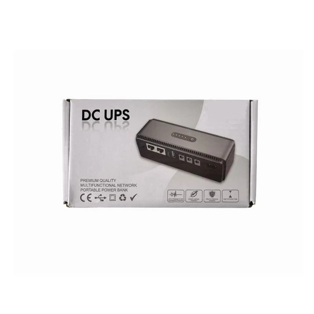 Бесперебойник UPS для wi-fi роутера Mini DC UPS 12000mAh/18W - фото 7