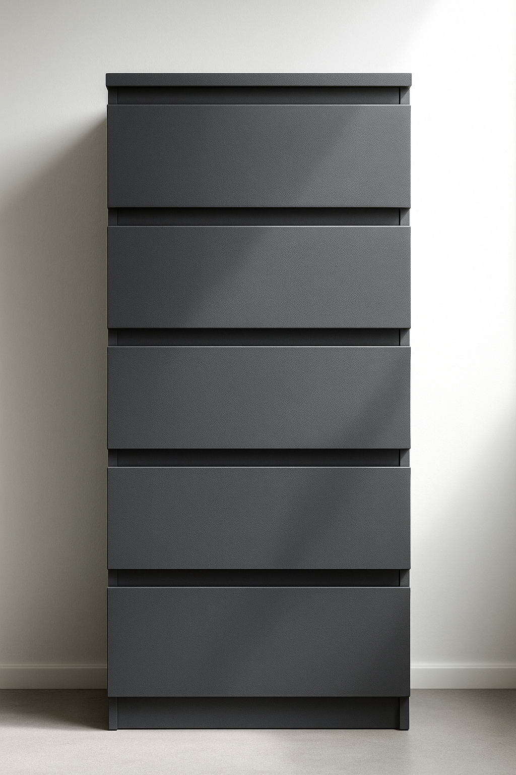 Комод Мастер Форм Брайт телескопические направляющие 500х376х1170 мм Антрацитовый (20161) - фото 4 Комод Мастер Форм Брайт телескопические направляющие 500х376х1170 мм Антрацитовый (20161) - фото 4