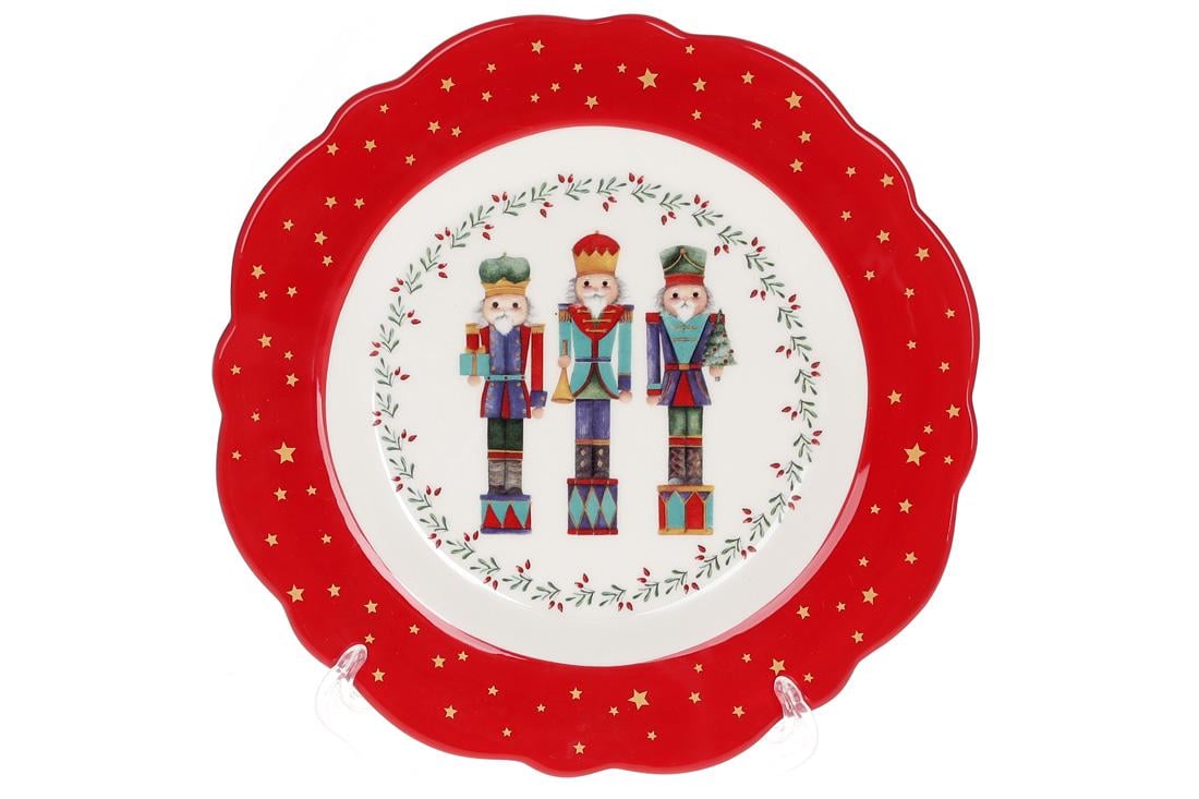 Тарелка керамическая BonaDi Щелкунчики (838-319)