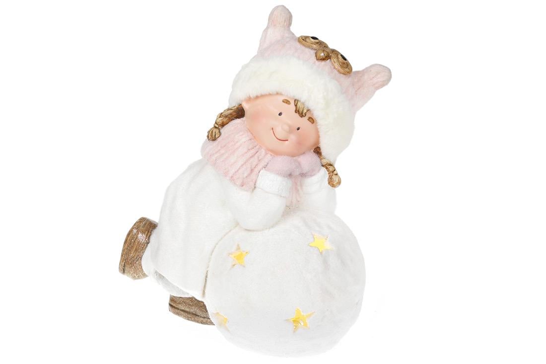 Новогодняя фигура BonaDi Девочка (711-278)