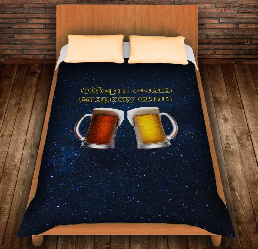 Плед с 3D принтом Пиво Выбери свою сторону 150x200 см (epi_0088) Плед с 3D принтом Пиво Выбери свою сторону 150x200 см (epi_0088)