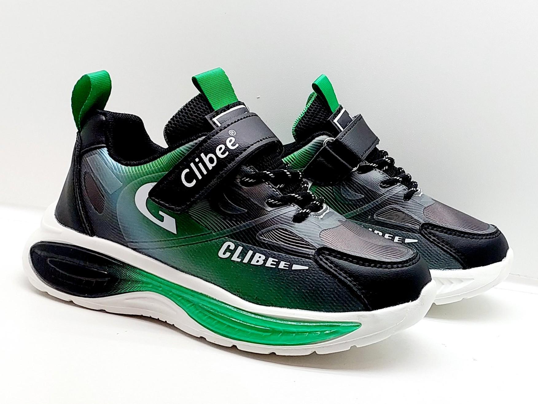 Кросівки Clibee 372BG р. 34 Black/Green
