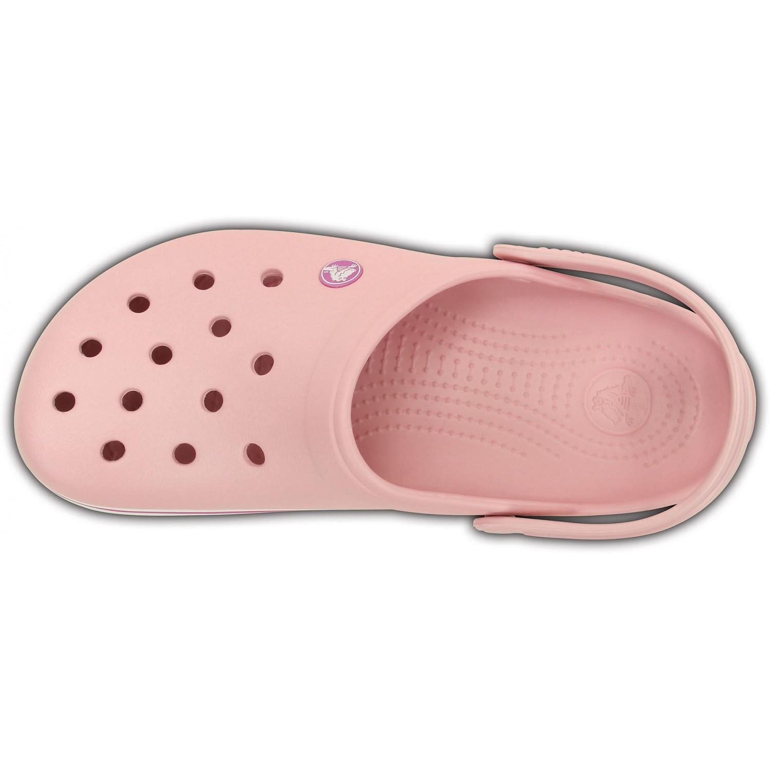 Сабо Crocs Crocband Clog M7W9 р. 39 25,5 см Pearl Pink (11016-W) - фото 4
