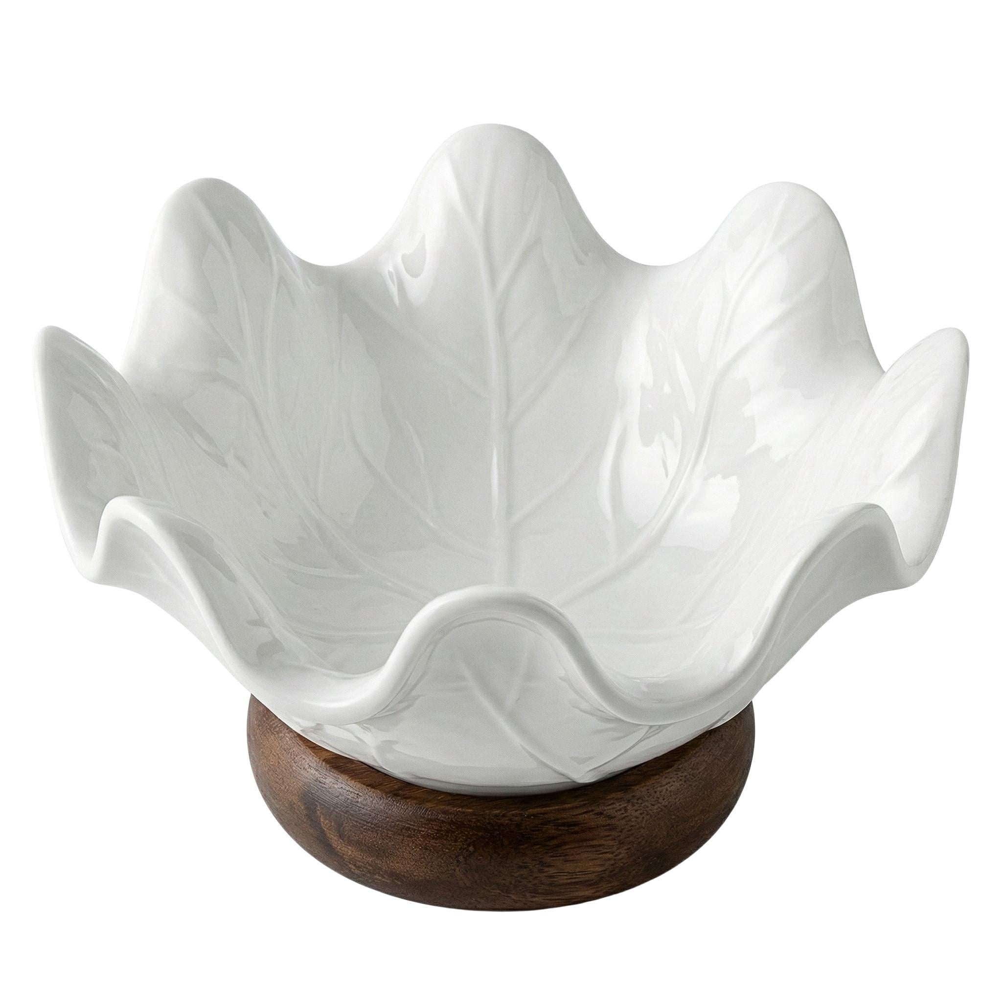 Фруктовница на подставке Leafy 21х8 см (R37329-21)