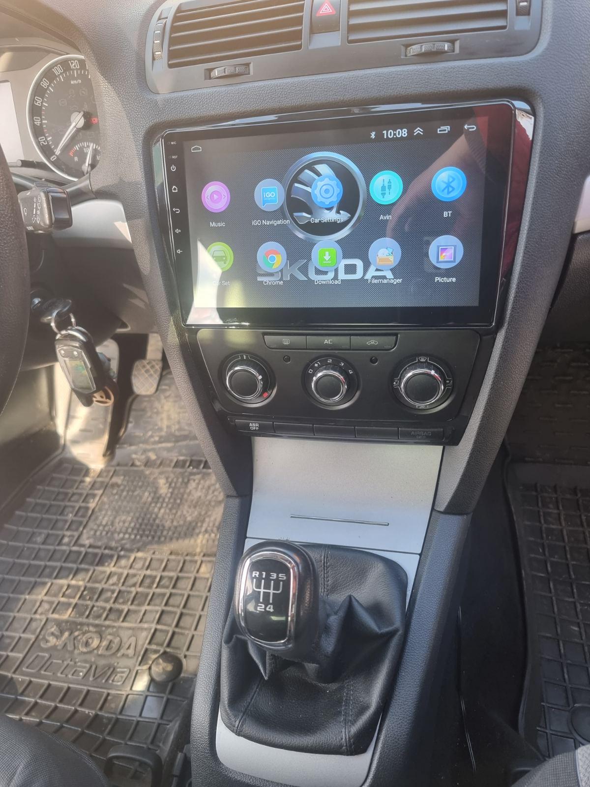 Автомагнітола штатна Mekede для Skoda Octavia A5 2004-2013 GPS/WiFi/USB /CarPlay 2/32 Гб (14204430) - фото 5