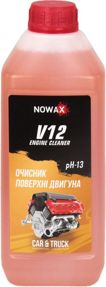 Очиститель двигателя концентрат Nowax V12 Engine Cleaner 1 л (NX01149)